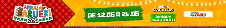Banner Arraiá de Barueri 2025